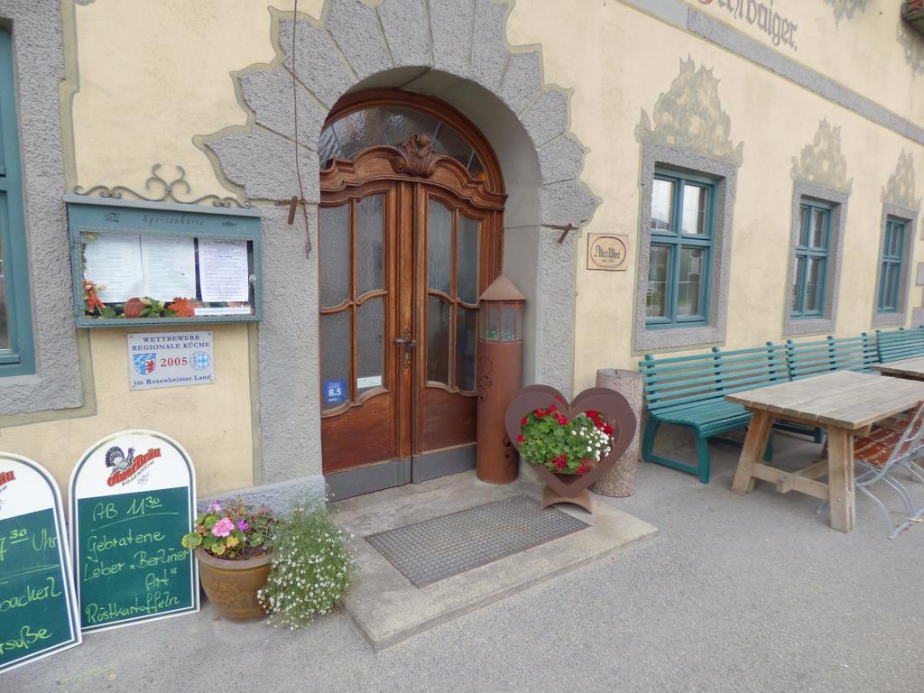 Gasthof Falkenstein - Metzgerei Schwaiger - Flintsbach Dış mekan fotoğraf